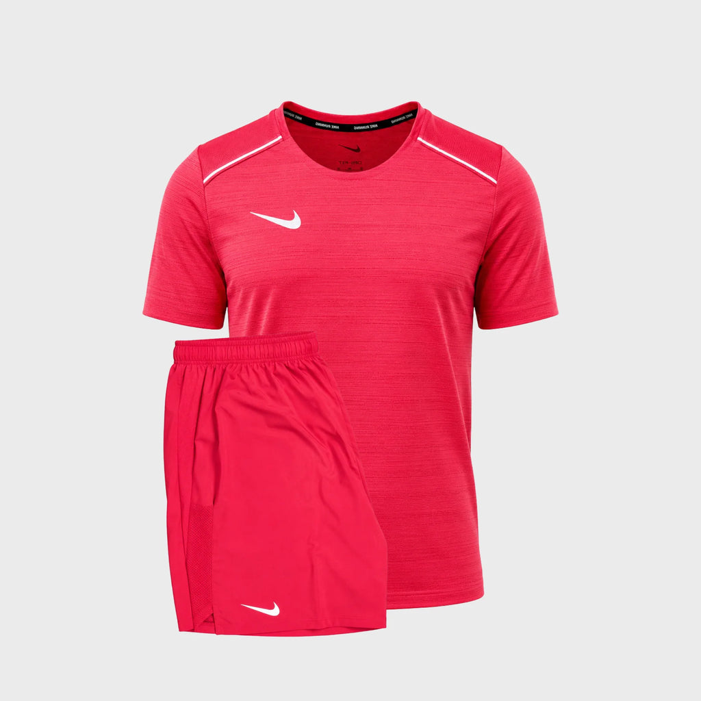 Nike Conjunto Running Rojo