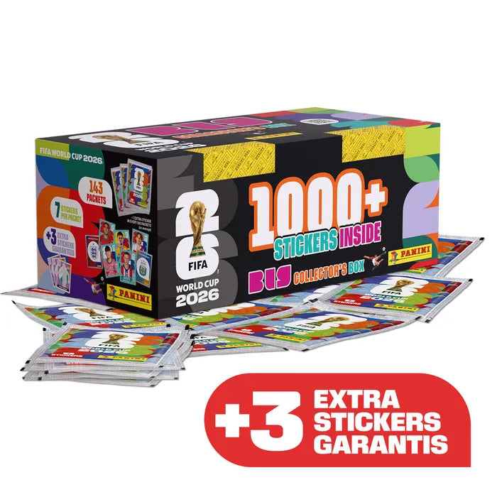 Caja Coleccionista Panini 1000 Stickers
