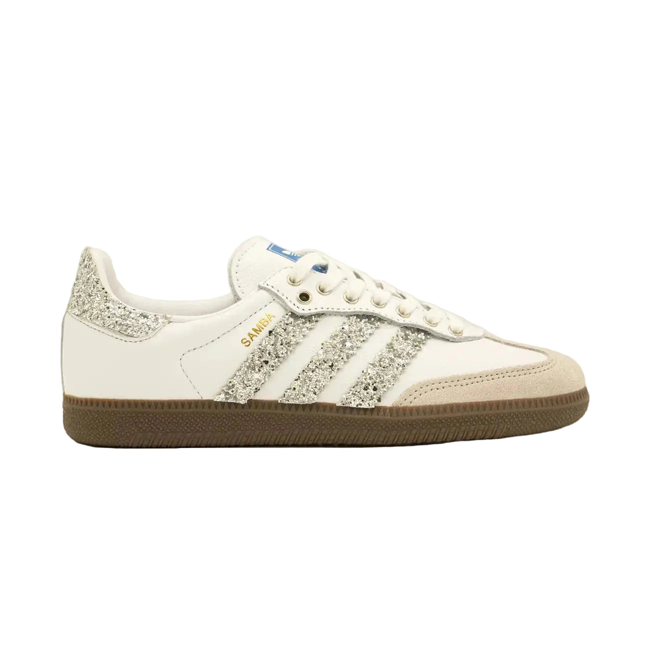 Adidas Samba Beige / Glitzer