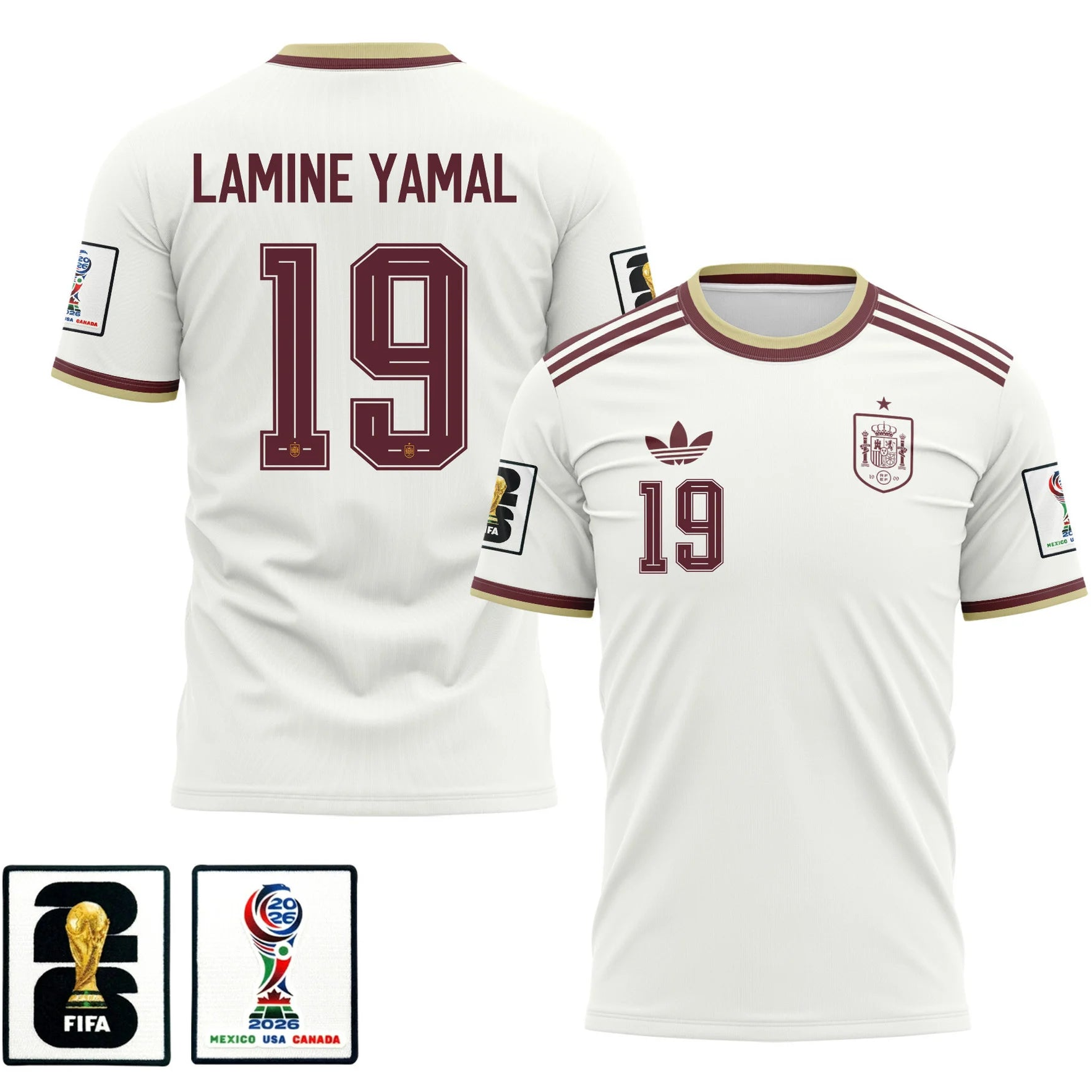 Camiseta de visitante de España 26