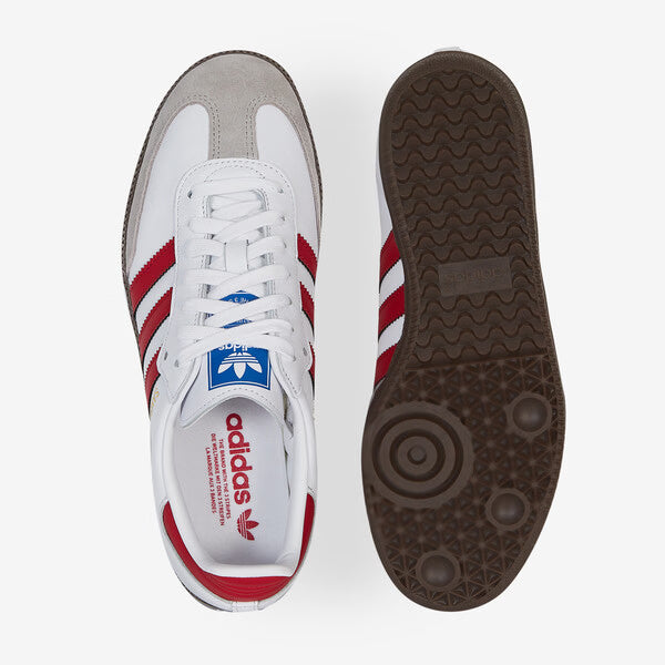 Adidas Samba Weiß / Rot